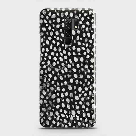 Xiaomi Redmi 9 Cover - Bold Dots Series - Matte Finish - Snap On Hard Case with LifeTime Colors Guarantee