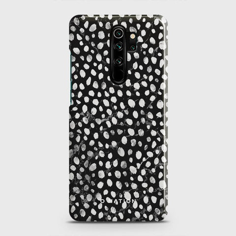 Xiaomi Redmi Note 8 Pro Cover - Bold Dots Series - Matte Finish - Snap On Hard Case with LifeTime Colors Guarantee