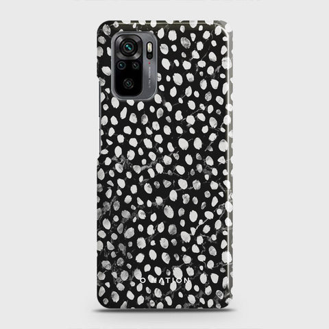 Xiaomi Redmi Note 10 4G Cover - Bold Dots Series - Matte Finish - Snap On Hard Case with LifeTime Colors Guarantee