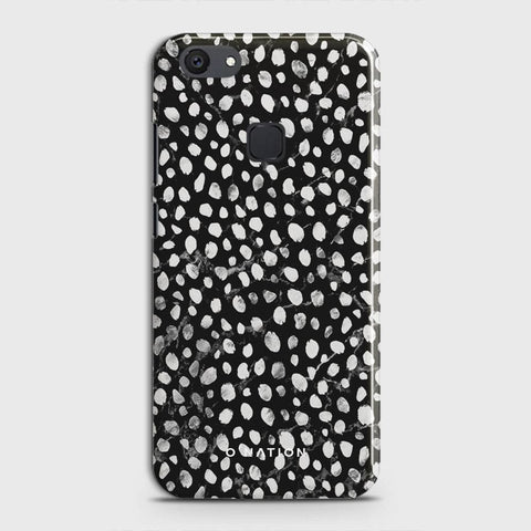 vivo V7 Plus Cover - Bold Dots Series - Matte Finish - Snap On Hard Case with LifeTime Colors Guarantee