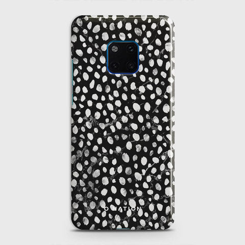 Huawei Mate 20 Pro Cover - Bold Dots Series - Matte Finish - Snap On Hard Case with LifeTime Colors Guarantee