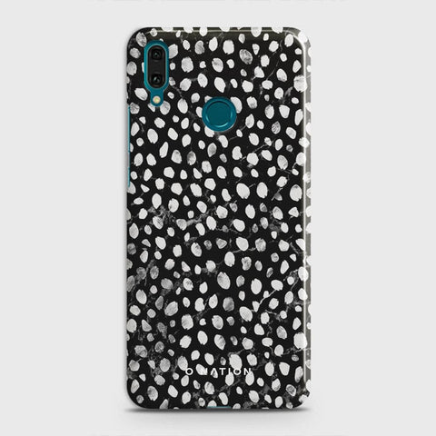 Huawei  P Smart Plus Cover - Bold Dots Series - Matte Finish - Snap On Hard Case with LifeTime Colors Guarantee