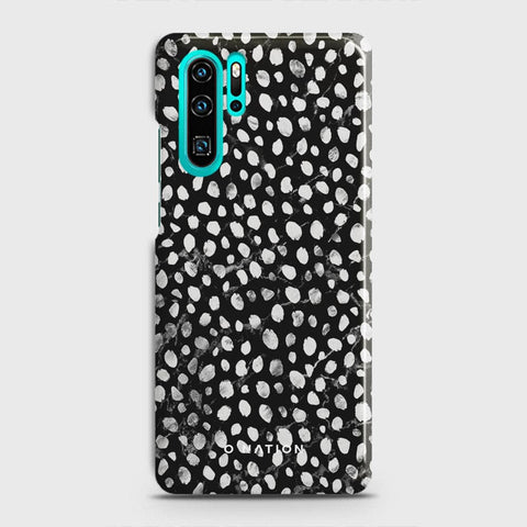 Huawei P30 Pro Cover - Bold Dots Series - Matte Finish - Snap On Hard Case with LifeTime Colors Guarantee