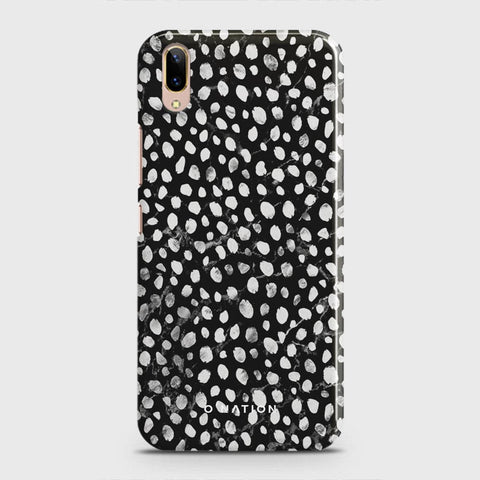 Vivo V11 Pro Cover - Bold Dots Series - Matte Finish - Snap On Hard Case with LifeTime Colors Guarantee