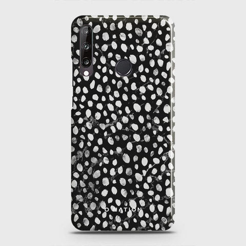 Huawei P40 Lite E  Cover - Bold Dots Series - Matte Finish - Snap On Hard Case with LifeTime Colors Guarantee