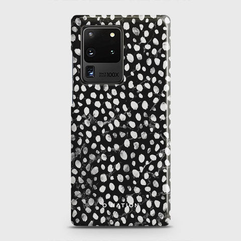 Samsung Galaxy S20 Ultra Cover - Bold Dots Series - Matte Finish - Snap On Hard Case with LifeTime Colors Guarantee