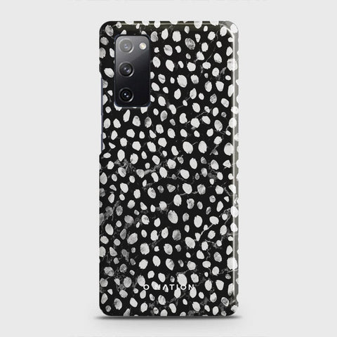 Samsung Galaxy S20 FE Cover - Bold Dots Series - Matte Finish - Snap On Hard Case with LifeTime Colors Guarantee