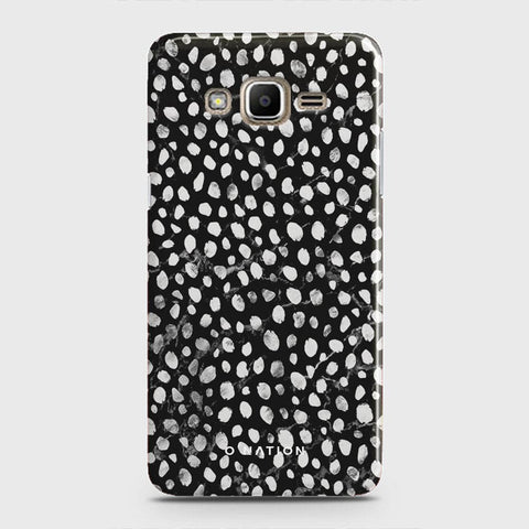 Samsung Galaxy J5 Cover - Bold Dots Series - Matte Finish - Snap On Hard Case with LifeTime Colors Guarantee