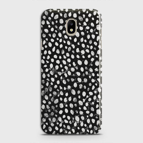 Samsung Galaxy J7 Pro / J7 2017 / J730 Cover - Bold Dots Series - Matte Finish - Snap On Hard Case with LifeTime Colors Guarantee