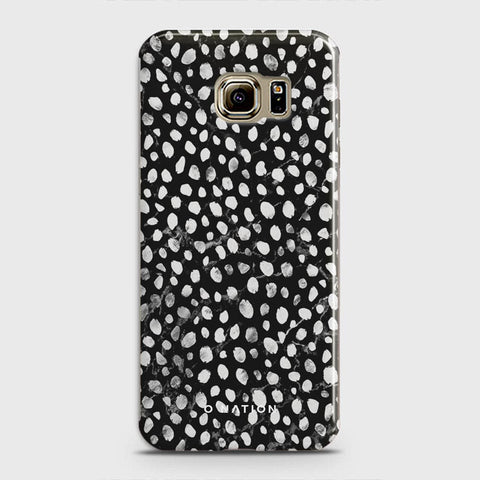 Samsung Galaxy S6 Edge Cover - Bold Dots Series - Matte Finish - Snap On Hard Case with LifeTime Colors Guarantee