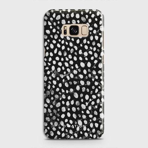 Samsung Galaxy S8 Cover - Bold Dots Series - Matte Finish - Snap On Hard Case with LifeTime Colors Guarantee