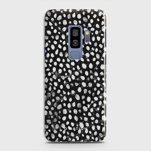 Samsung Galaxy S9 Plus Cover - Bold Dots Series - Matte Finish - Snap On Hard Case with LifeTime Colors Guarantee