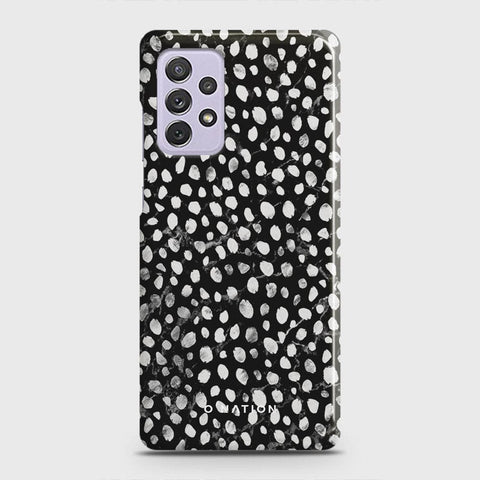 Samsung Galaxy A72 Cover - Bold Dots Series - Matte Finish - Snap On Hard Case with LifeTime Colors Guarantee