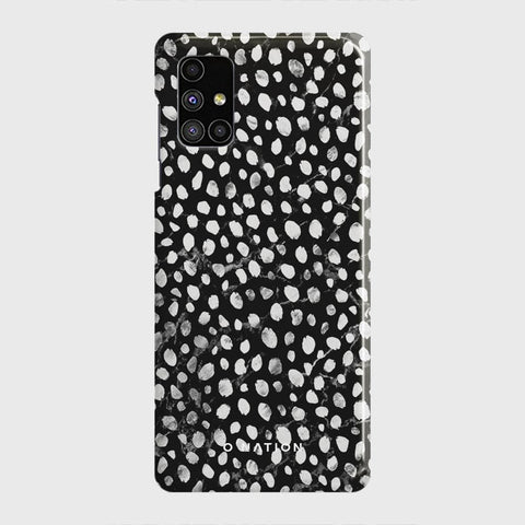 Samsung Galaxy M51 Cover - Bold Dots Series - Matte Finish - Snap On Hard Case with LifeTime Colors Guarantee