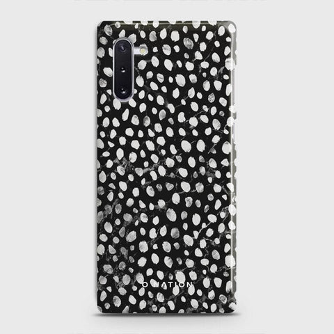 Samsung Galaxy Note 10 Cover - Bold Dots Series - Matte Finish - Snap On Hard Case with LifeTime Colors Guarantee