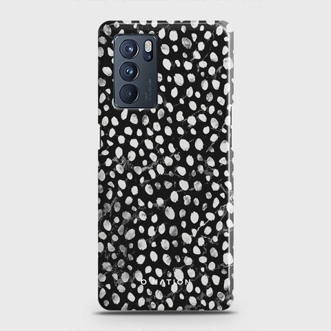 Oppo Reno 6 Pro 5G Cover - Bold Dots Series - Matte Finish - Snap On Hard Case with LifeTime Colors Guarantee