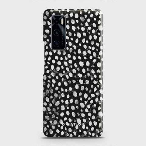 Vivo V20 SE Cover - Bold Dots Series - Matte Finish - Snap On Hard Case with LifeTime Colors Guarantee