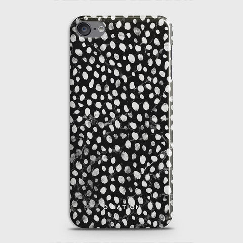 iPod Touch 7 Cover - Bold Dots Series - Matte Finish - Snap On Hard Case with LifeTime Colors Guarantee