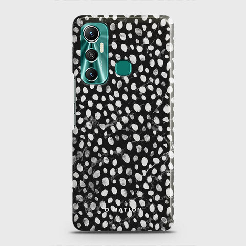 Infinix Hot 11 Cover - Bold Dots Series - Matte Finish - Snap On Hard Case with LifeTime Colors Guarantee