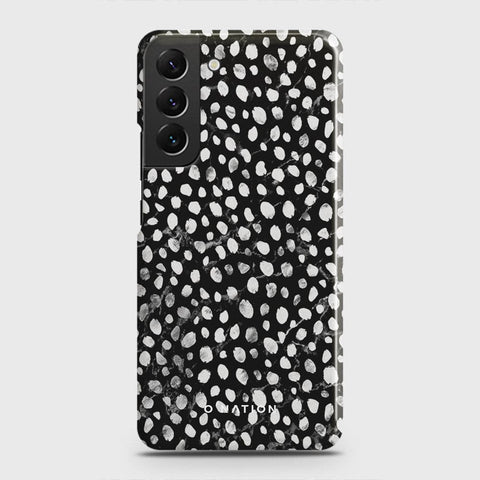 Samsung Galaxy S22 5G Cover - Bold Dots Series - Matte Finish - Snap On Hard Case with LifeTime Colors Guarantee