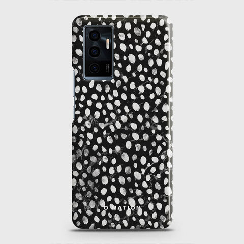 Vivo V23e Cover - Bold Dots Series - Matte Finish - Snap On Hard Case with LifeTime Colors Guarantee