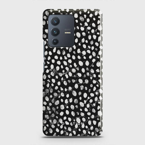 Vivo V23 5G Cover - Bold Dots Series - Matte Finish - Snap On Hard Case with LifeTime Colors Guarantee