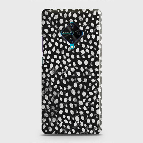 Vivo S1 Pro  Cover - Bold Dots Series - Matte Finish - Snap On Hard Case with LifeTime Colors Guarantee