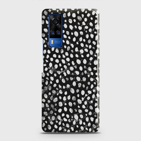 Vivo Y33  Cover - Bold Dots Series - Matte Finish - Snap On Hard Case with LifeTime Colors Guarantee