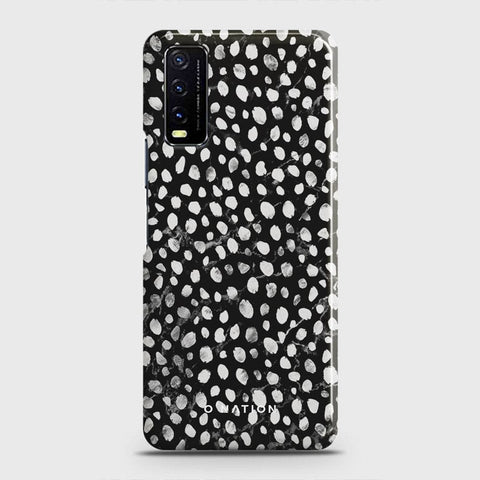 Vivo Y20A  Cover - Bold Dots Series - Matte Finish - Snap On Hard Case with LifeTime Colors Guarantee