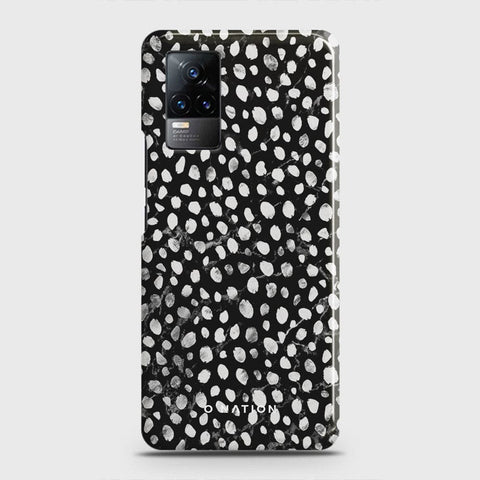 Vivo V21e  Cover - Bold Dots Series - Matte Finish - Snap On Hard Case with LifeTime Colors Guarantee