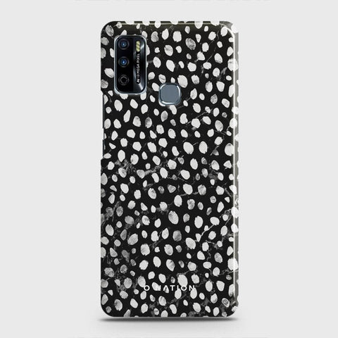 Infinix Hot 9 Play Cover - Bold Dots Series - Matte Finish - Snap On Hard Case with LifeTime Colors Guarantee