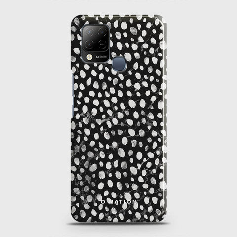 Infinix Hot 10s Cover - Bold Dots Series - Matte Finish - Snap On Hard Case with LifeTime Colors Guarantee