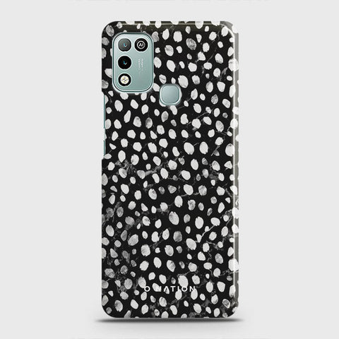 Infinix Hot 10 Play Cover - Bold Dots Series - Matte Finish - Snap On Hard Case with LifeTime Colors Guarantee