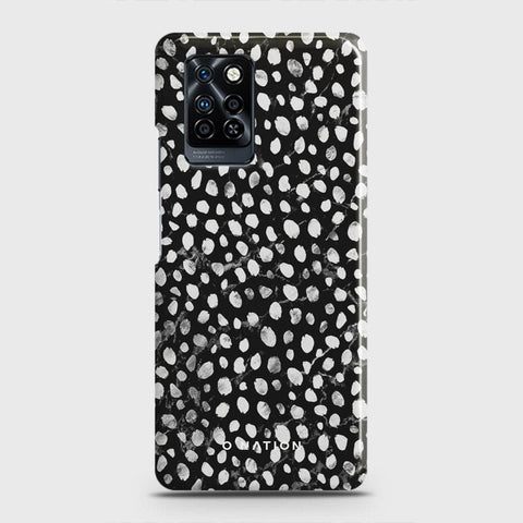 Infinix Note 10 Pro Cover - Bold Dots Series - Matte Finish - Snap On Hard Case with LifeTime Colors Guarantee