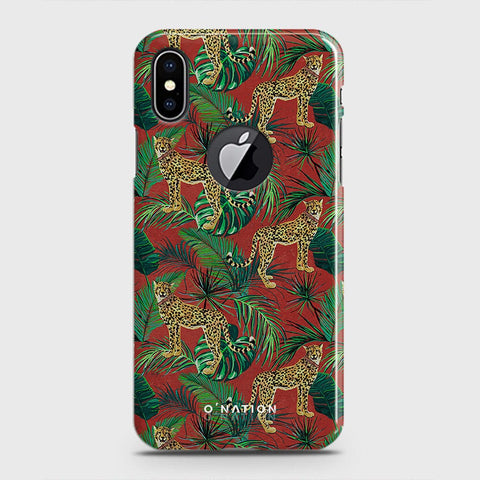 iPhone XS / X with Cut Cover - Bold Dots Series - Matte Finish - Snap On Hard Case with LifeTime Colors Guarantee