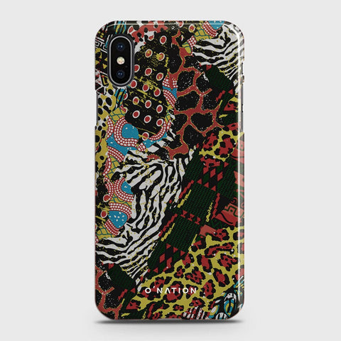 iPhone XS Cover - Bold Dots Series - Matte Finish - Snap On Hard Case with LifeTime Colors Guarantee