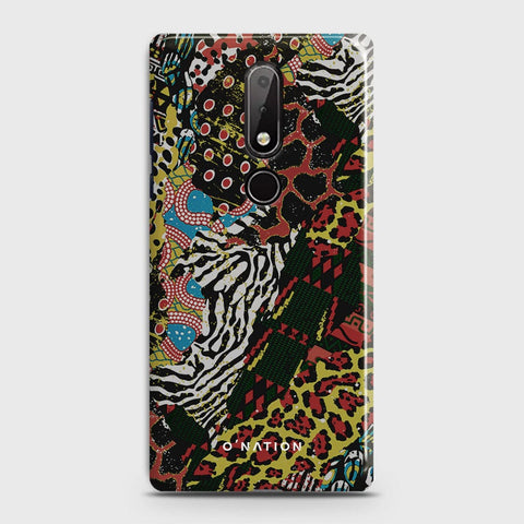 Nokia 6.1 Plus Cover - Bold Dots Series - Matte Finish - Snap On Hard Case with LifeTime Colors Guarantee