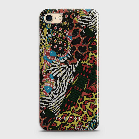 iPhone 8 Cover - Bold Dots Series - Matte Finish - Snap On Hard Case with LifeTime Colors Guarantee