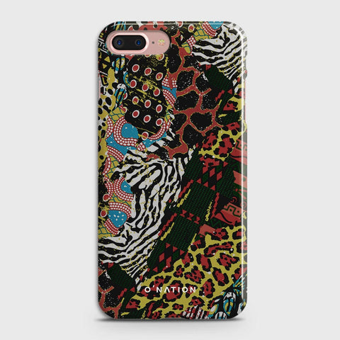 iPhone 8 Plus Cover - Bold Dots Series - Matte Finish - Snap On Hard Case with LifeTime Colors Guarantee