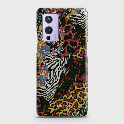 OnePlus 9  Cover - Bold Dots Series - Matte Finish - Snap On Hard Case with LifeTime Colors Guarantee