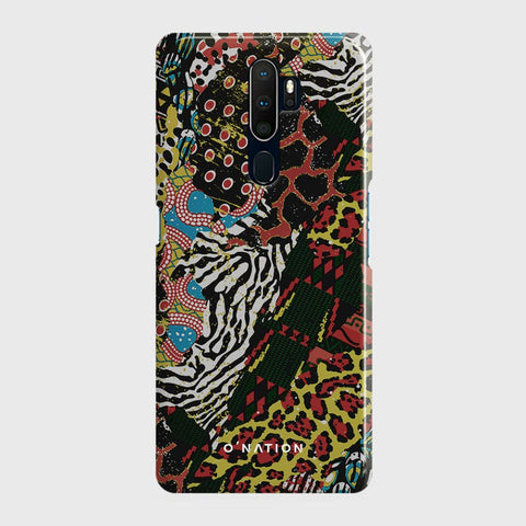 Oppo A9 2020 Cover - Bold Dots Series - Matte Finish - Snap On Hard Case with LifeTime Colors Guarantee