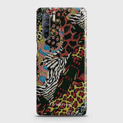 Oppo Reno 3 Cover - Bold Dots Series - Matte Finish - Snap On Hard Case with LifeTime Colors Guarantee