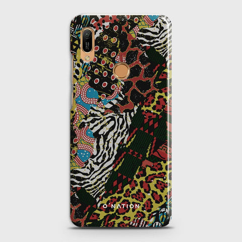 Huawei Y6 Prime 2019 Cover - Bold Dots Series - Matte Finish - Snap On Hard Case with LifeTime Colors Guarantee