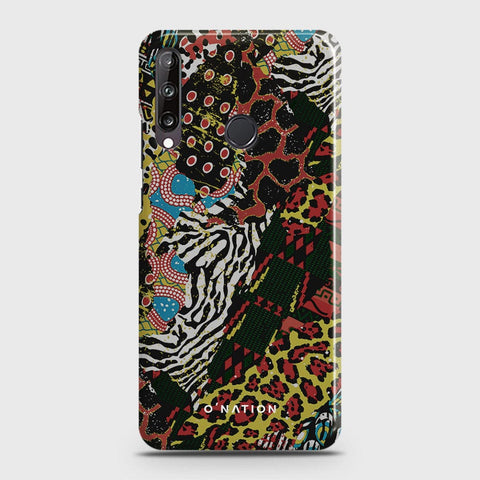 Huawei P40 Lite E  Cover - Bold Dots Series - Matte Finish - Snap On Hard Case with LifeTime Colors Guarantee