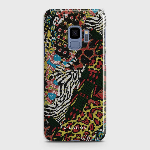 Samsung Galaxy S9 Cover - Bold Dots Series - Matte Finish - Snap On Hard Case with LifeTime Colors Guarantee