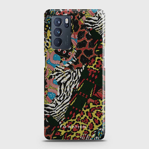 Oppo Reno 6 Pro 5G Cover - Bold Dots Series - Matte Finish - Snap On Hard Case with LifeTime Colors Guarantee