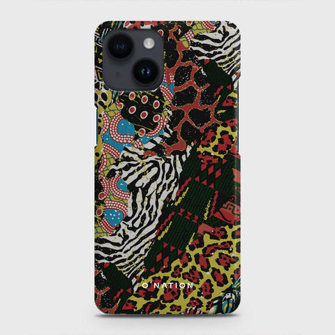 iPhone 14 Cover - Bold Dots Series - Matte Finish - Snap On Hard Case with LifeTime Colors Guarantee