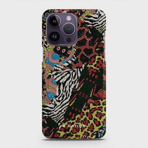 iPhone 14 Pro Cover - Bold Dots Series - Matte Finish - Snap On Hard Case with LifeTime Colors Guarantee