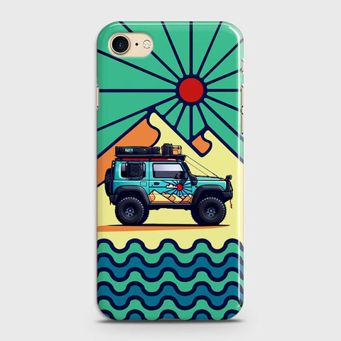 iPhone 8 Cover - Adventure Series - Matte Finish - Snap On Hard Case with LifeTime Colors Guarantee