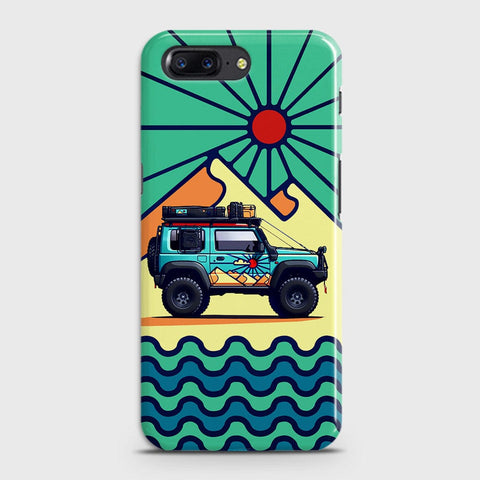 OnePlus 5  Cover - Adventure Series - Matte Finish - Snap On Hard Case with LifeTime Colors Guarantee